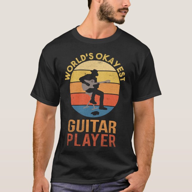 Guitar player T-Shirt (Framsida)