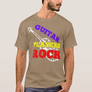 Guitar Players Sten Guitars Music Älskare Band Ret T Shirt
