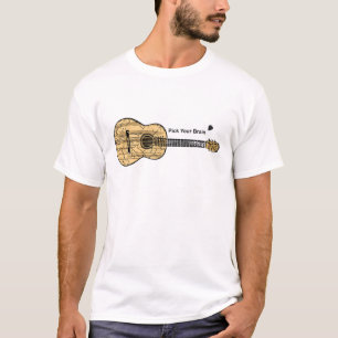 Guitar: Plocka din hjärna T-shirt