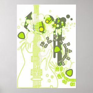 GUITAR-POP TRIMMAR POSTER