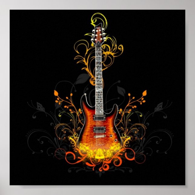 Guitar Poster (Framsidan)