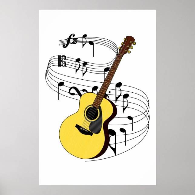 Guitar Poster (Framsidan)