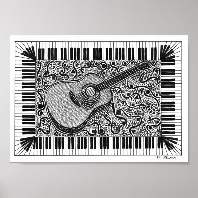 Guitar Poster (Framsidan)