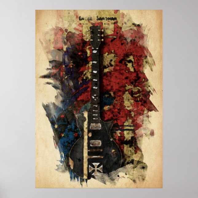 Guitar Poster (Framsidan)