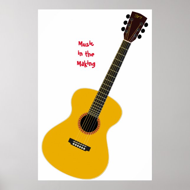 Guitar Poster (Framsidan)