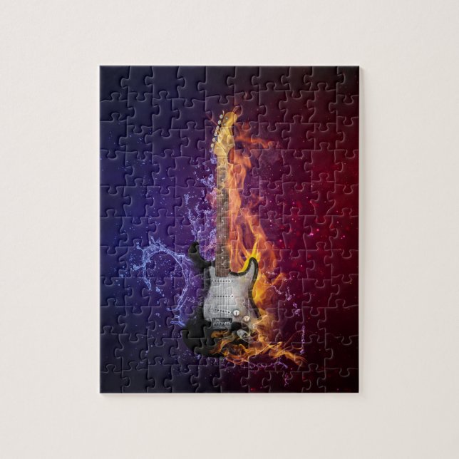 Guitar Puzzle Pussel (Vertikal)