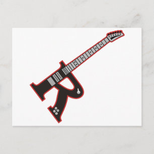 Guitar R Vykort