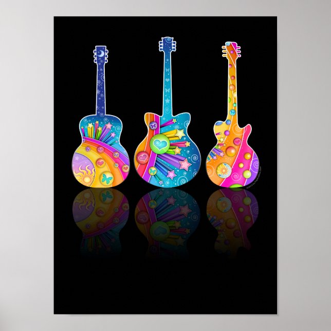 GUITAR REFECECTIONS POSTER (Framsidan)