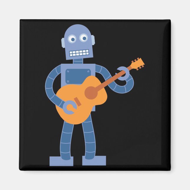 Guitar Robot Magnet (Framsidan)