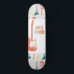Guitar Rock and roll Music Rockstar Mini Skateboard Bräda 18,5 Cm<br><div class="desc">Med en funky elektrisk gitarrer är dessa skateboardbord lämpliga för barn och ungdomar. Sten!</div>