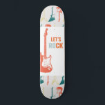 Guitar Rock and roll Music Rockstar Mini Skateboard Bräda 18,5 Cm<br><div class="desc">Med en funky elektrisk gitarrer är dessa skateboardbord lämpliga för barn och ungdomar. Sten!</div>