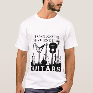 Guitar Rock musik för gäster Retro Duo T Shirt