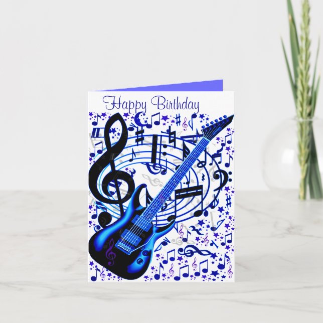 Guitar rocker_ kort (Framsida)