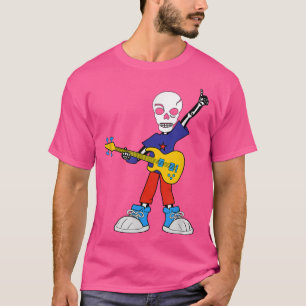 Guitar Rockstar Skeleton I Music I Rock musik T-Sh T Shirt