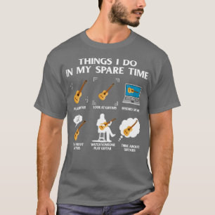 Guitar Sak gör det i min fritid T Shirt
