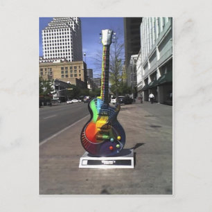 Guitar Series Vykort