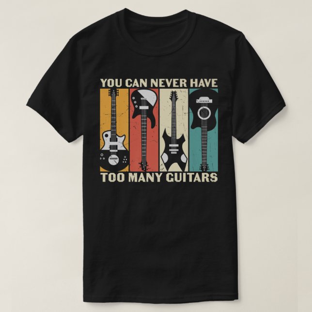 Guitar Shirt T (Design framsida)