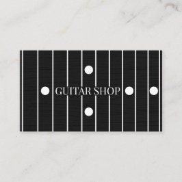 Guitar Shop Luthier Rosewood Fretboard Graphic Pro Visitkort