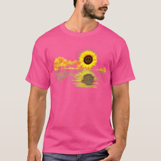 Guitar Sjö reflexer Kärlek Musician Acoustic Gui T Shirt