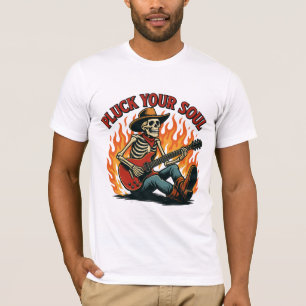 Guitar Skeleton T Shirt