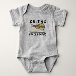 Guitar Skills Loading Musician Baby Funny Guitar T Shirt