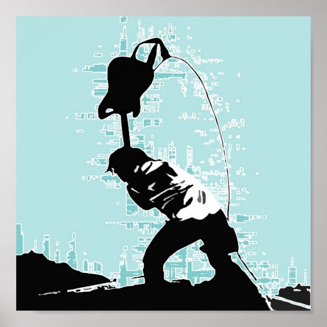 Guitar Smash Poster (Framsidan)