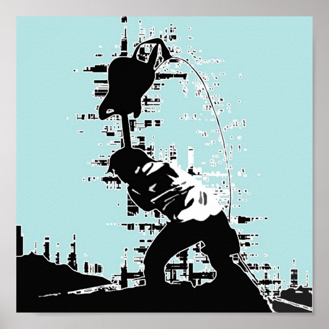 Guitar Smash Poster (Framsidan)