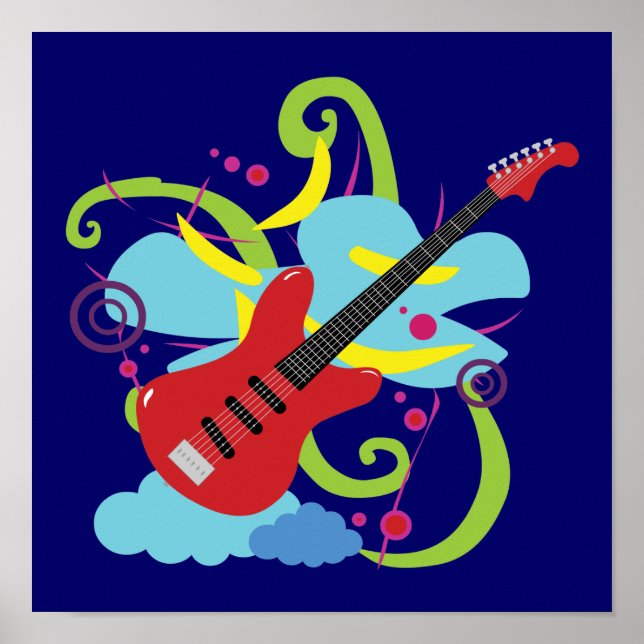 Guitar Solo Dream Poster (Framsidan)