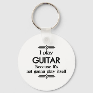 Guitar - Spela upp självunderhållande Deco Music Nyckelring