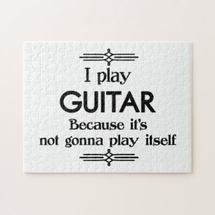 Guitar - Spela upp självunderhållande Deco Music Pussel