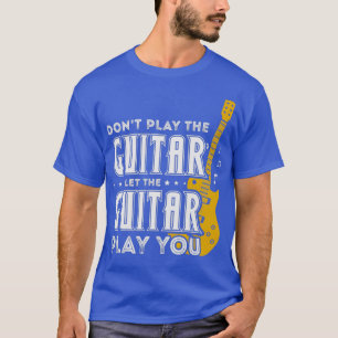 Guitar-speldesign för en Guitar Player 1 T Shirt