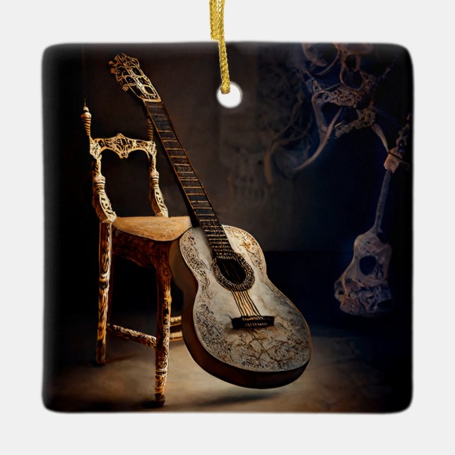 Guitar Spotlight Ornament (Framsida)