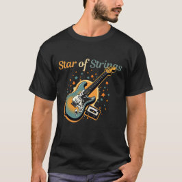 Guitar Star-samling: Förstora stjärnornas rytm T Shirt