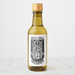 Guitar Sten-design Vinetikett