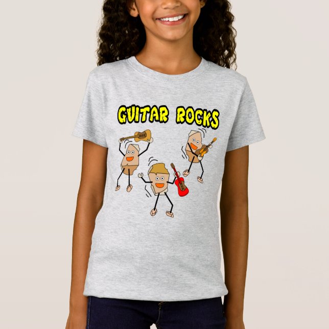 Guitar Sten T Shirt (Framsida)
