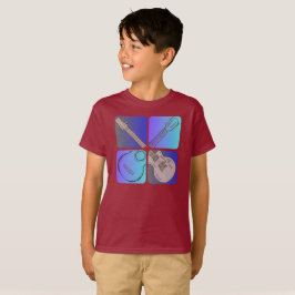 Guitar Stil Coola Musician-design T Shirt