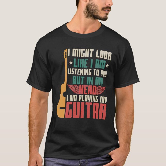 guitar t shirt (Framsida)