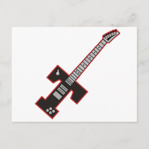 Guitar T Vykort