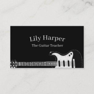 Guitar Teacher Busin för elektriska och akustisk