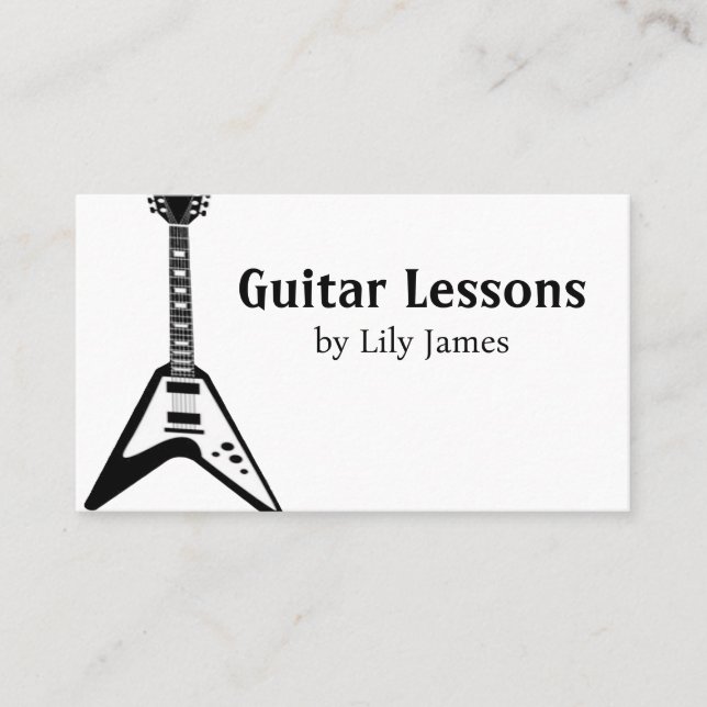 Guitar Teacher | Elektriska och akustiska lärdomar (Framsida)