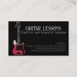 Guitar Teacher | Elektriska och akustiska lärdomar