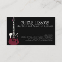 Guitar Teacher | Elektriska och akustiska lärdomar