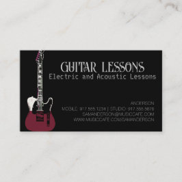 Guitar Teacher | Elektriska och akustiska lärdomar