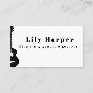Guitar Teacher Elektriska och akustiska lärdomar