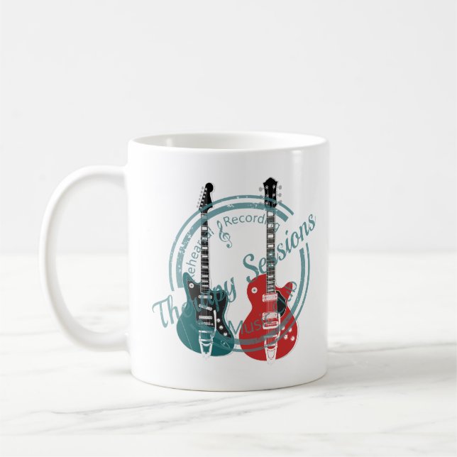 Guitar Therapy Kaffemugg (Vänster)