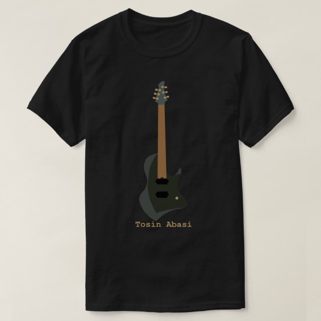 Guitar - Tosin Abasi Animals as Leaders Classic T Shirt (Design framsida)