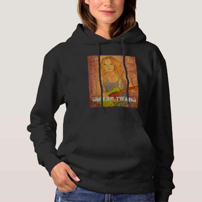 Guitar Twang Girl Tee Shirt (Framsida)