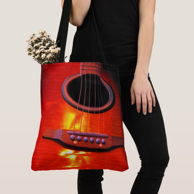 Guitar Tygkasse (Närbild)