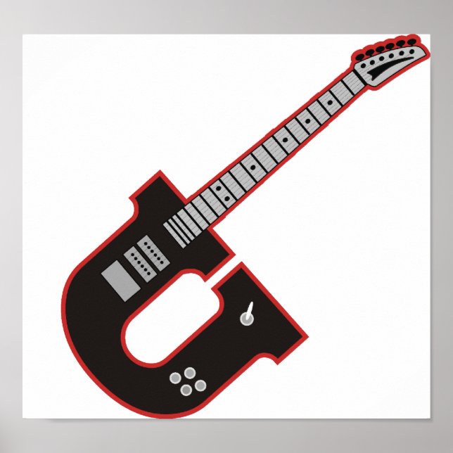 Guitar U Poster (Framsidan)