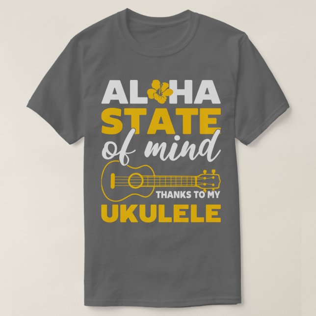 Guitar Ukulele Cute Ukuleles Ukulele Premium T Shirt (Design framsida)